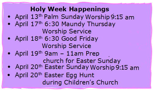 Holy Week